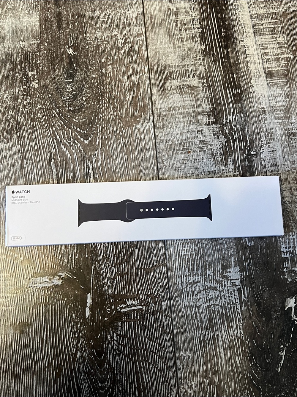 Apple Watch Midnight Blue Sport Band - Silicone Replacement